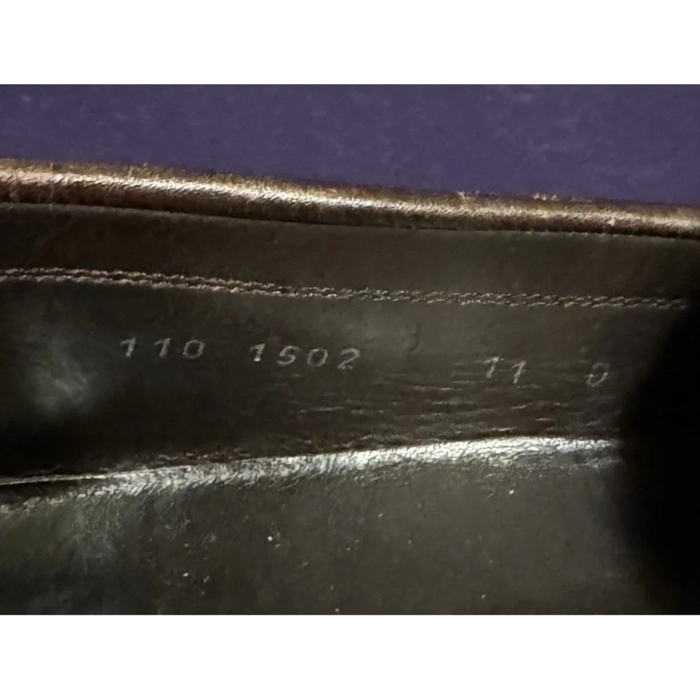Gucci brown leather